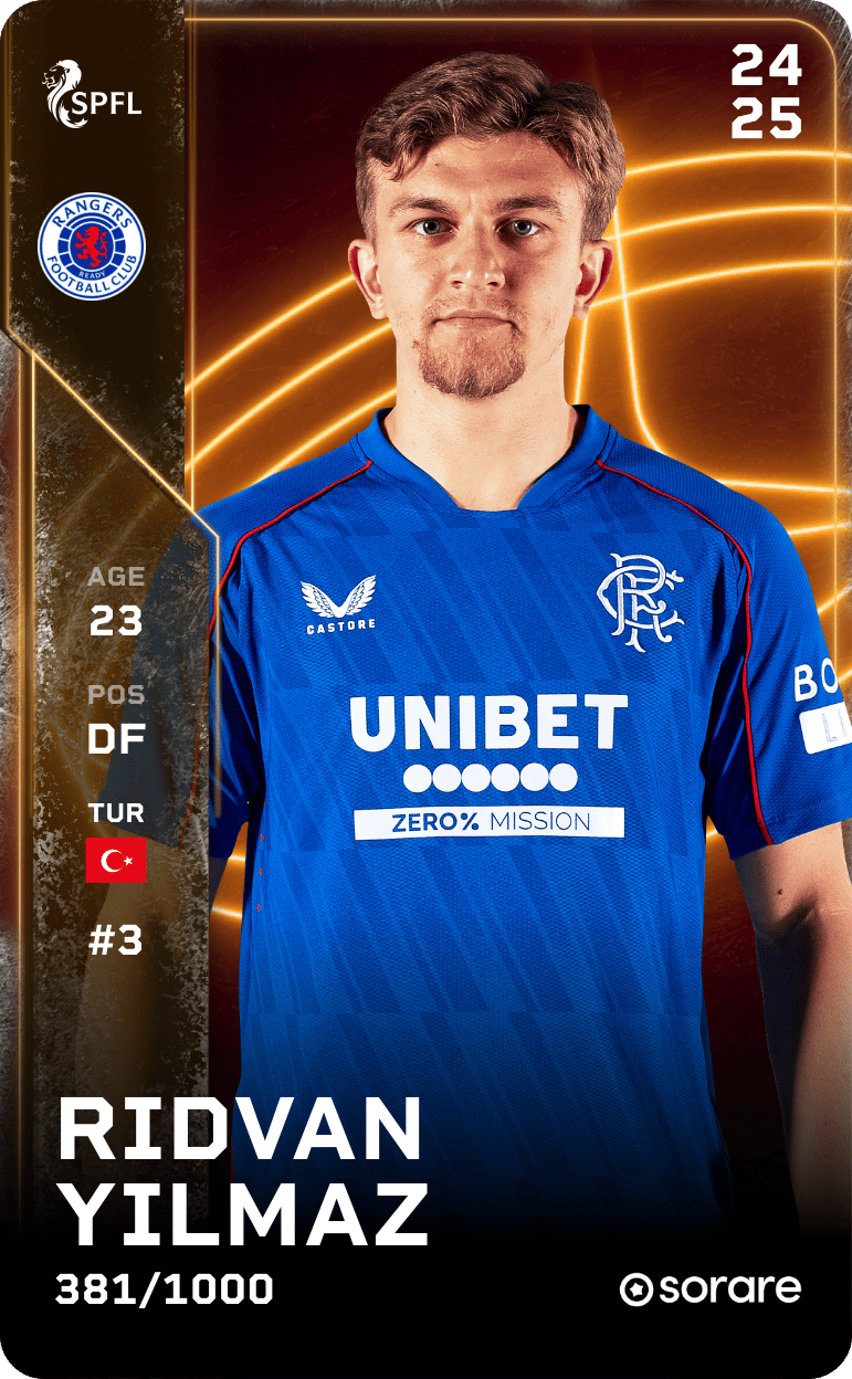 Rıdvan Yılmaz 2024-25 • Limited 381/1000