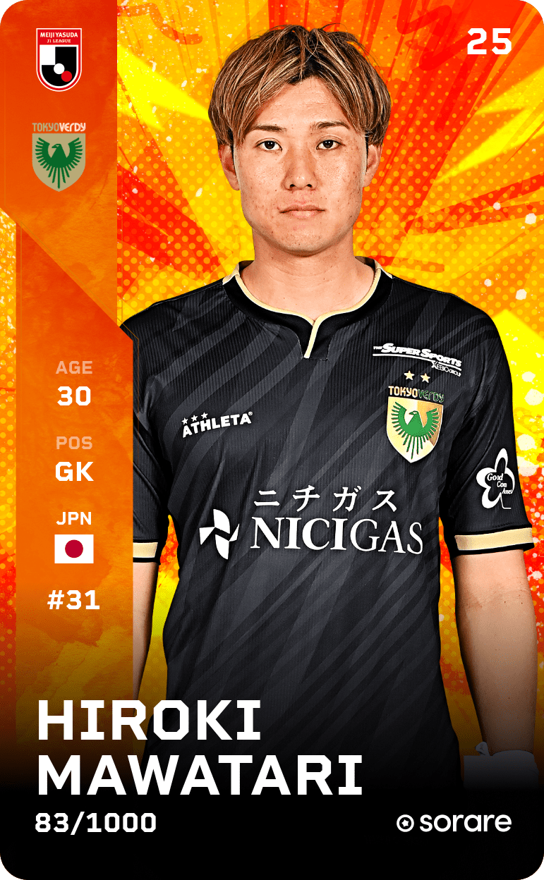 Hiroki Mawatari 2025-26 • Limited 83/1000