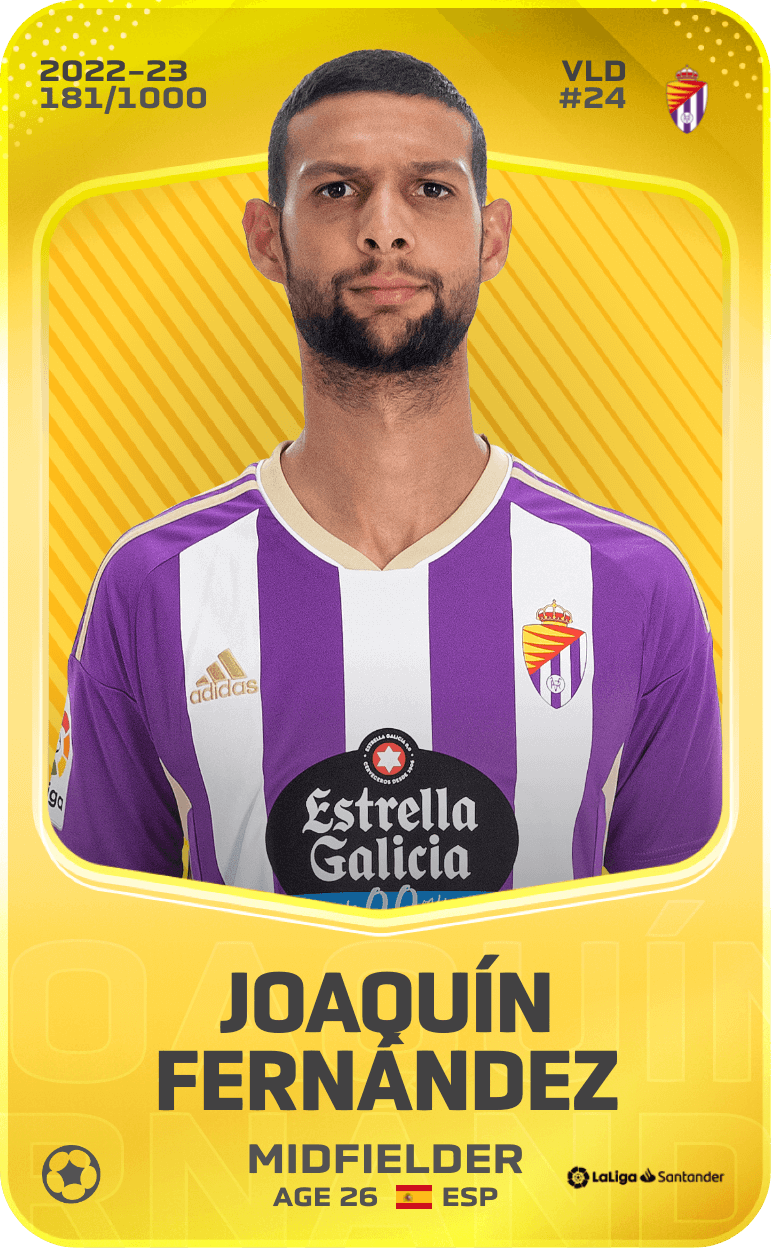 Joaquín Fernández 2022-23 • Limited 181/1000