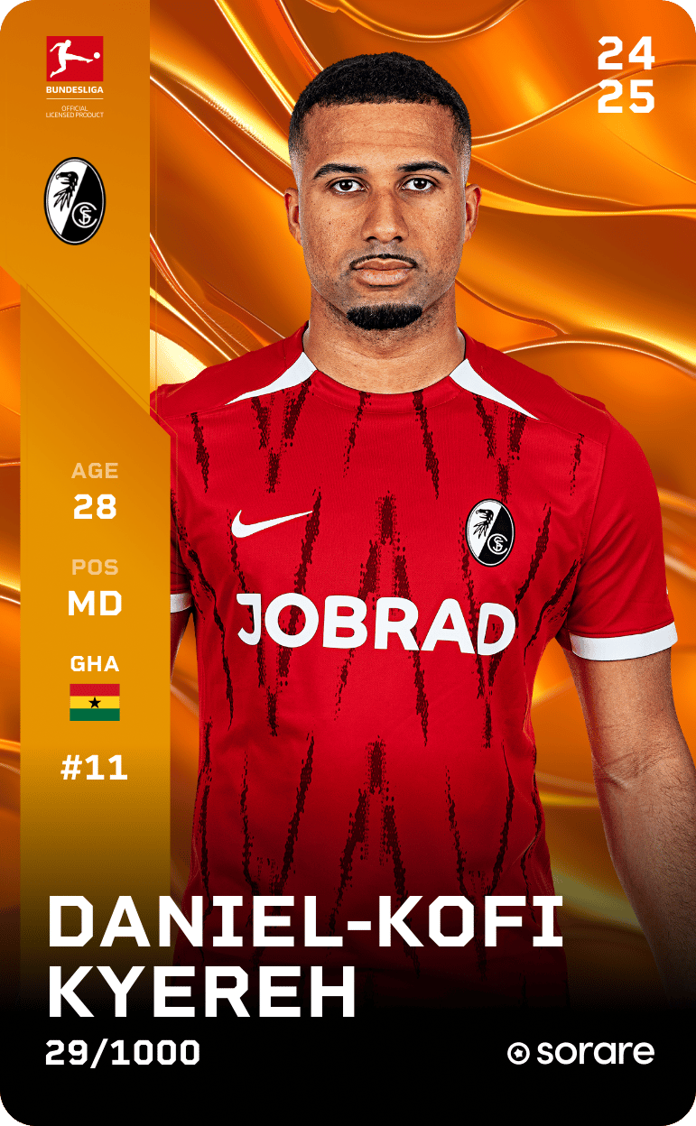 Daniel-Kofi Kyereh 2024-25 • Limited 29/1000