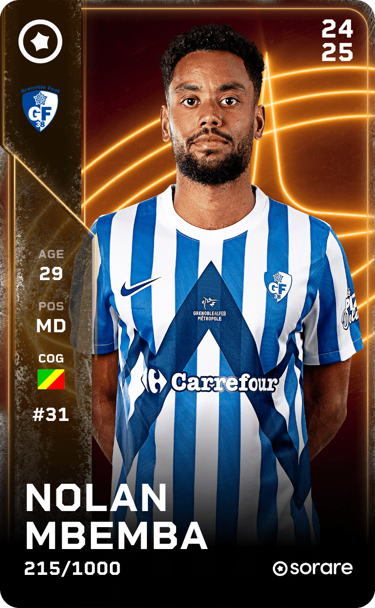 Nolan Mbemba 2024-25 • Limited 215/1000