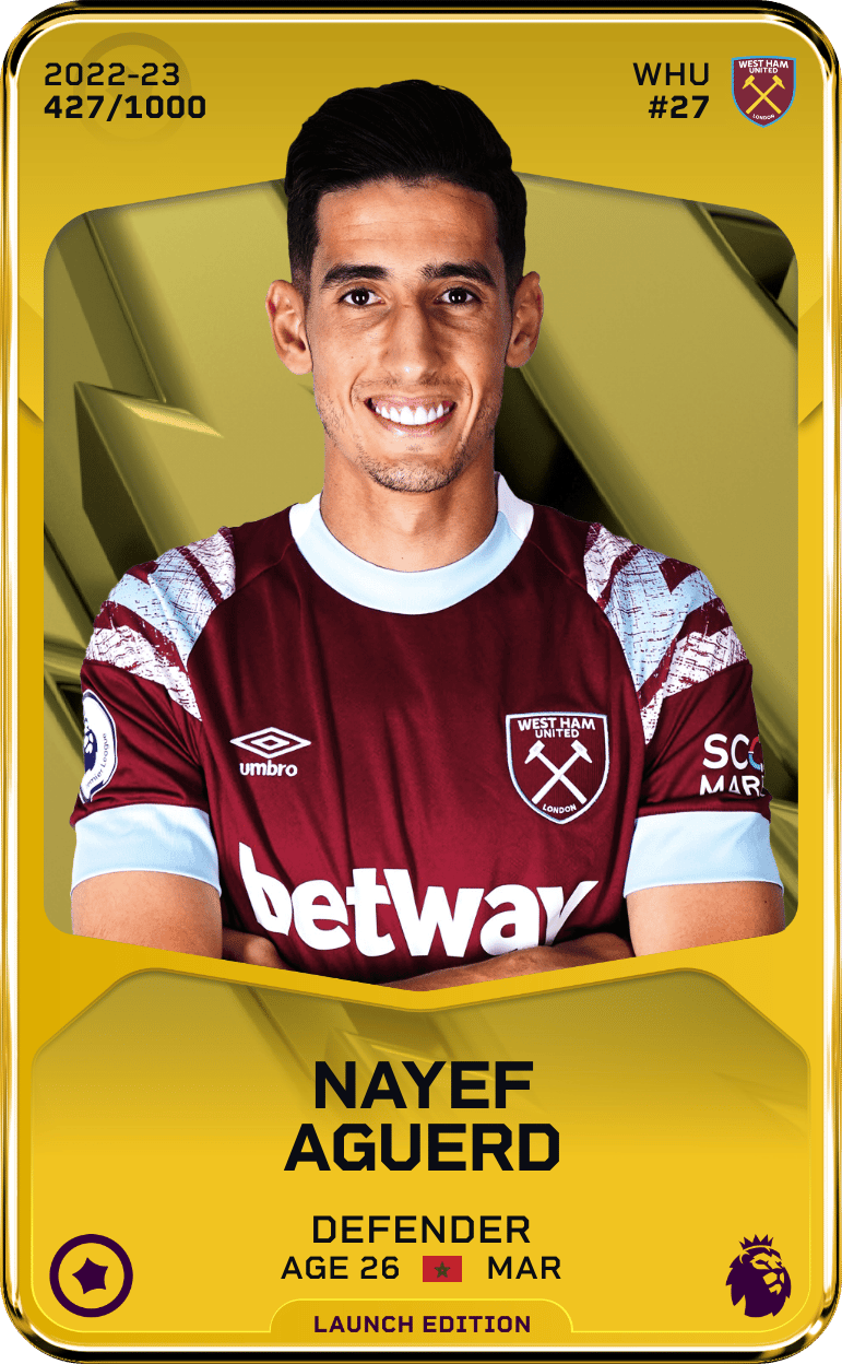 Nayef Aguerd 2022-23 • Limited 427/1000