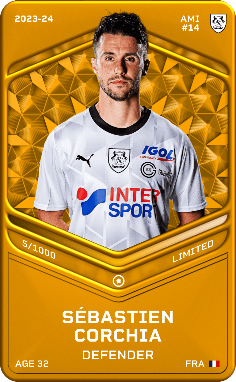 Sébastien Corchia 2023-24 • Limited 5/1000