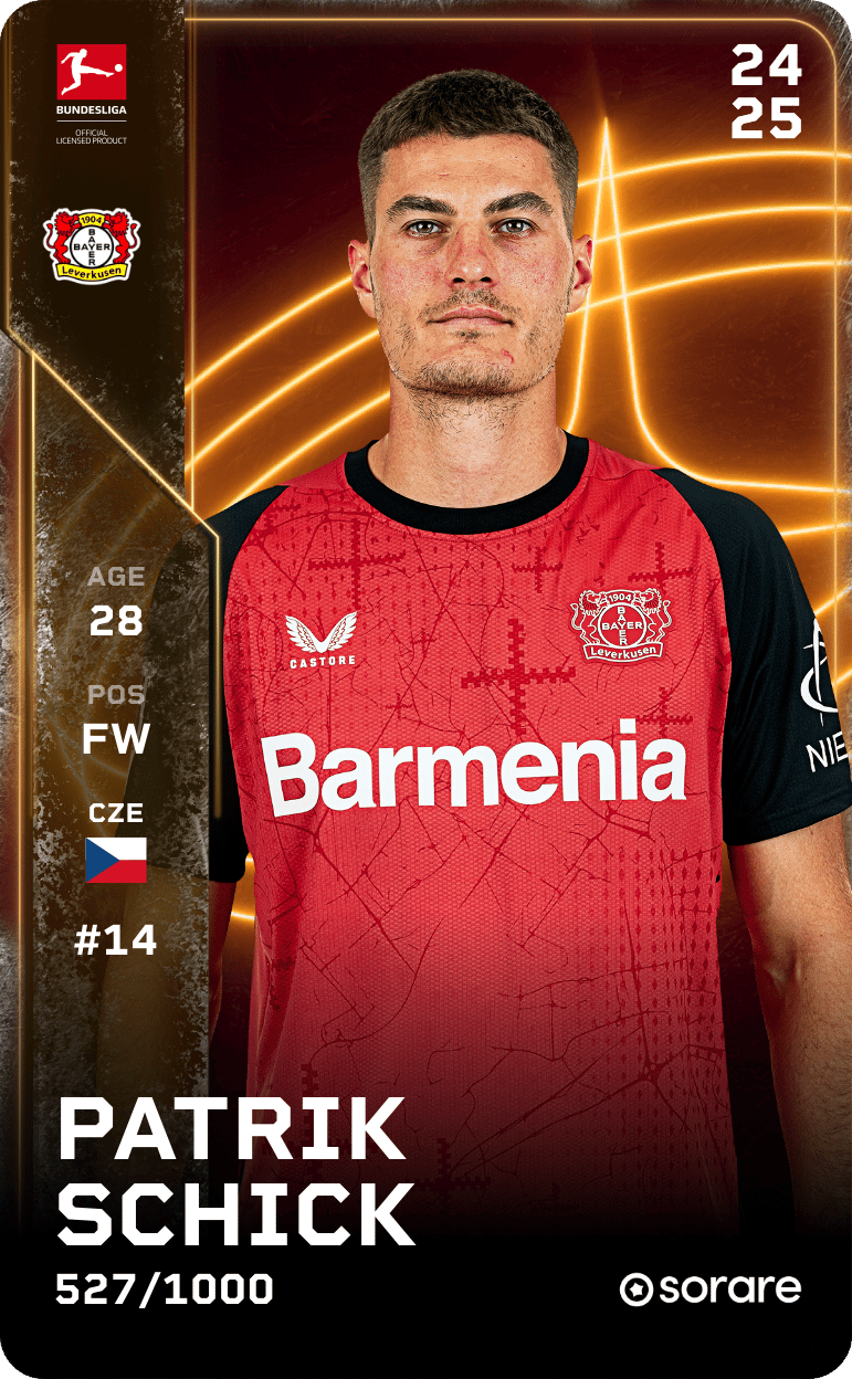 Patrik Schick 2024-25 • Limited 527/1000