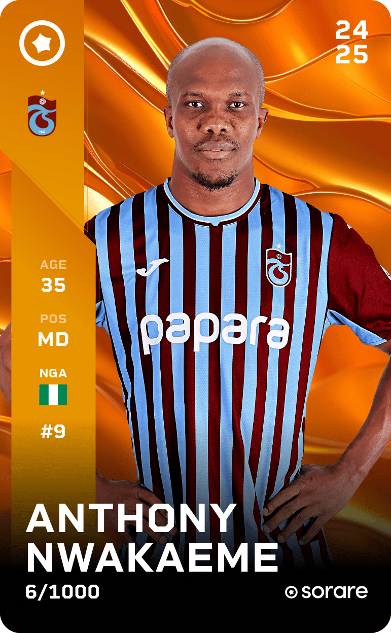 Anthony Nwakaeme 2024-25 • Limited 6/1000