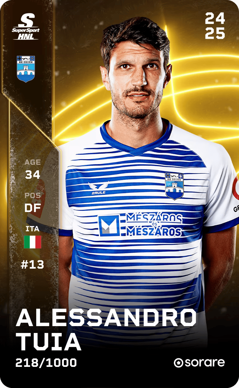 Alessandro Tuia 2024-25 • Limited 218/1000