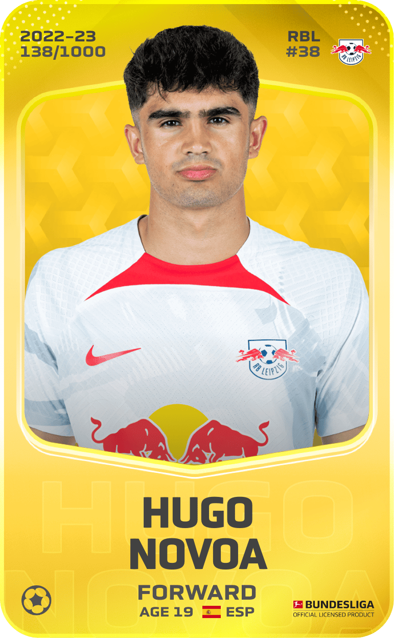 Hugo Novoa 2022-23 • Limited 138/1000