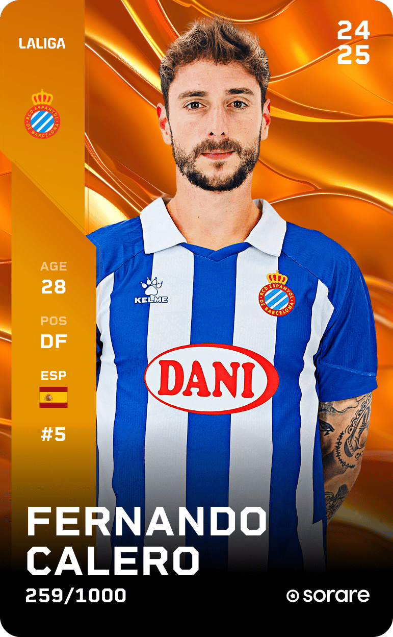 Fernando Calero 2024-25 • Limited 259/1000