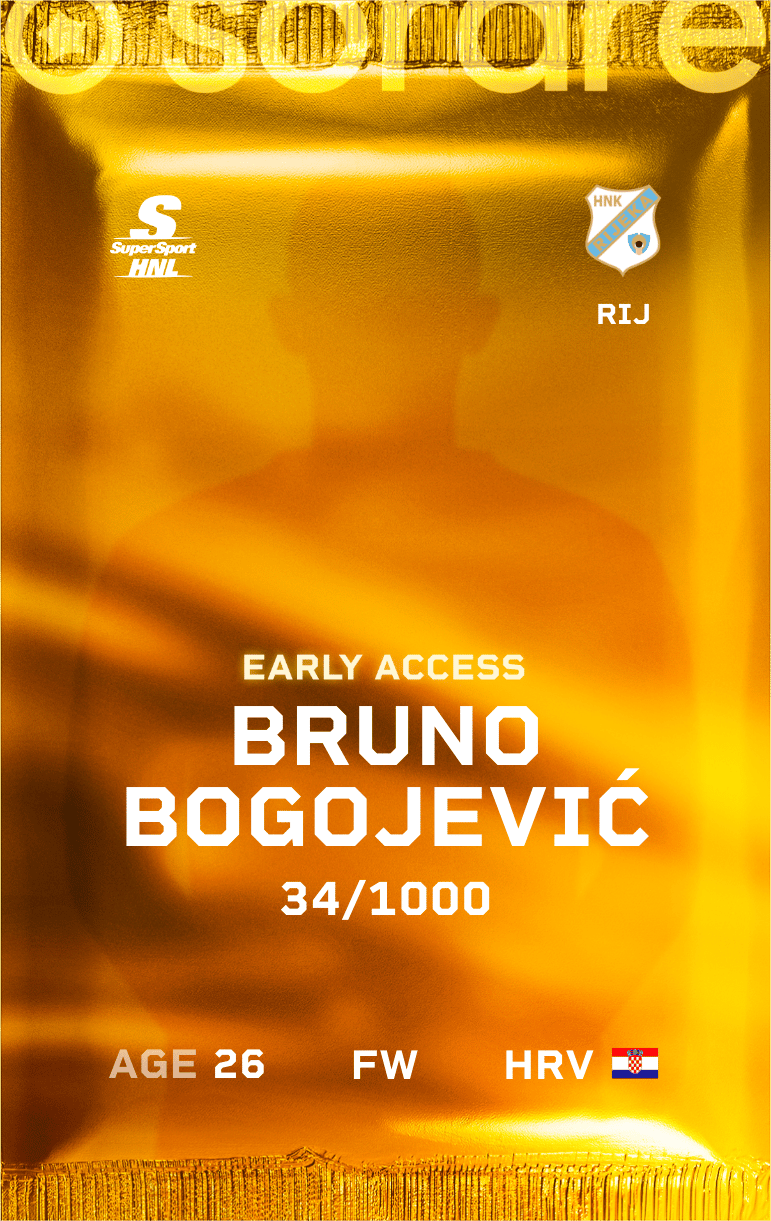 Bruno Bogojević 2024-25 • Limited 34/1000