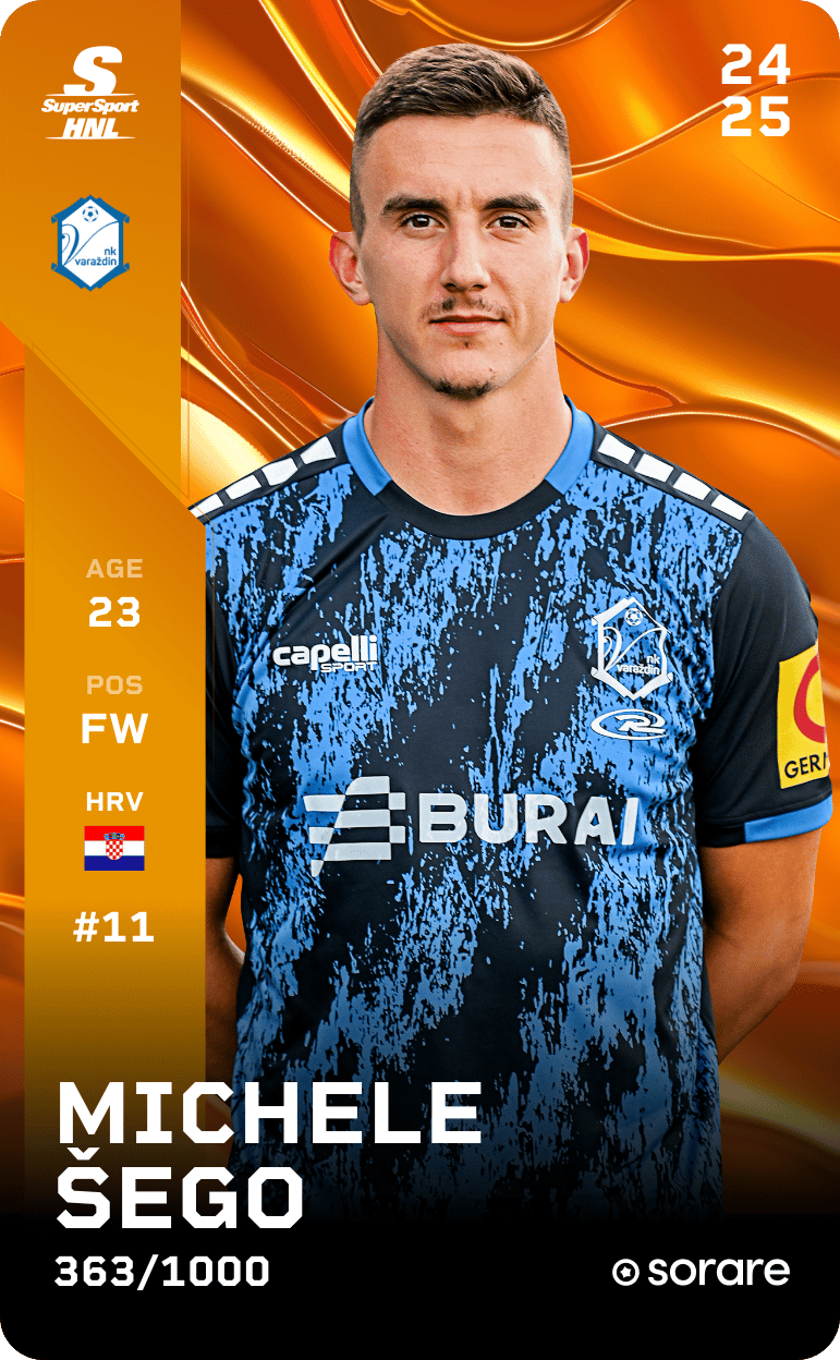 Michele Šego 2024-25 • Limited 363/1000