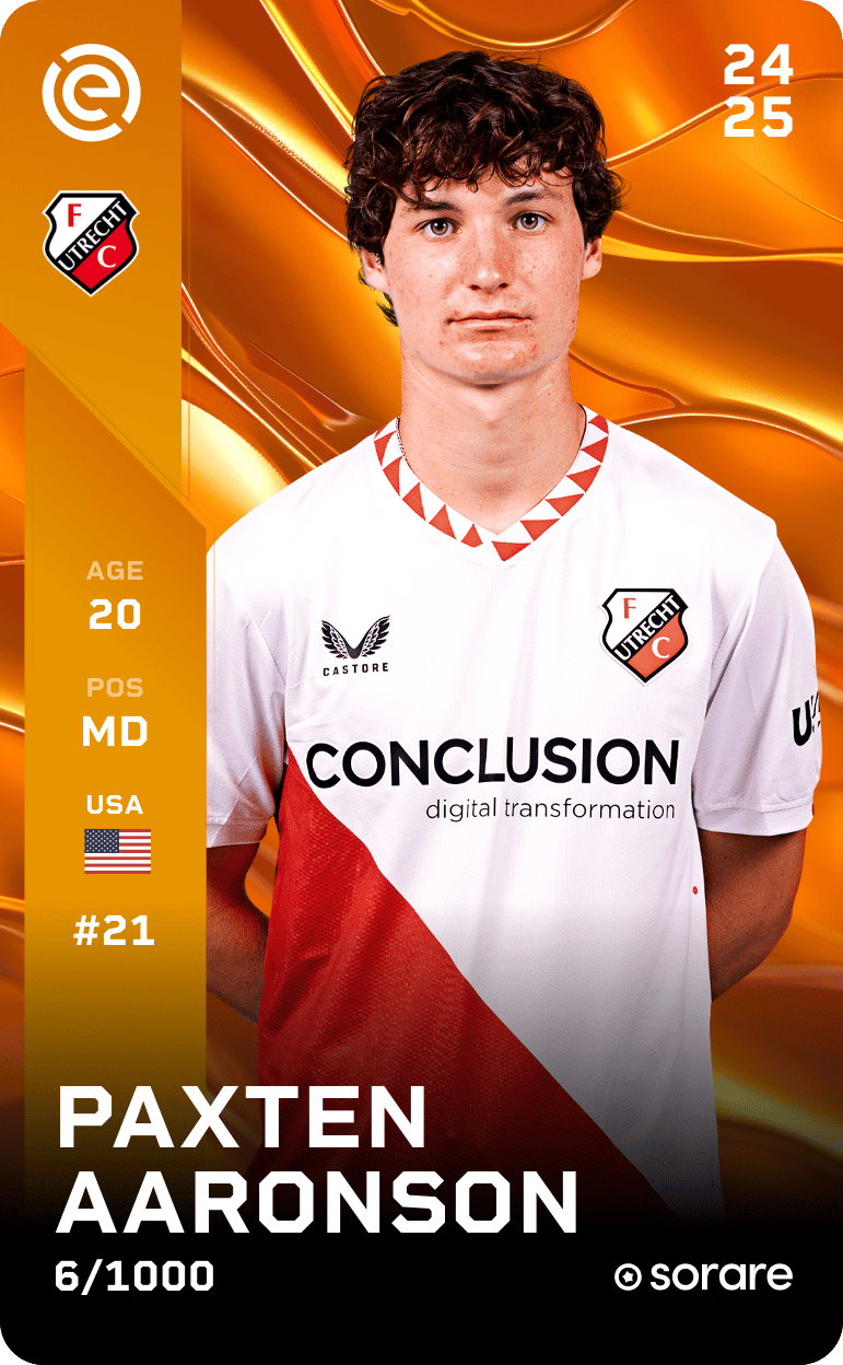 Paxten Aaronson 2024-25 • Limited 6/1000