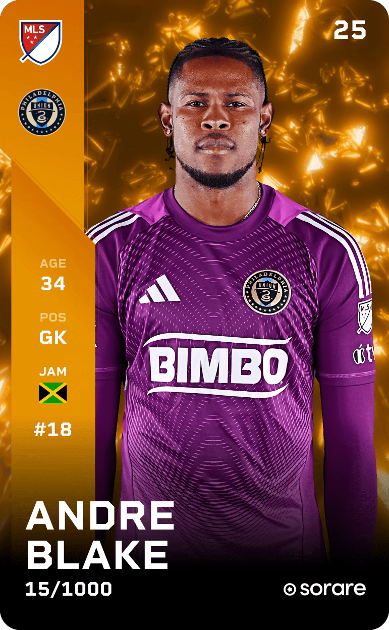 Andre Blake 2025-26 • Limited 15/1000