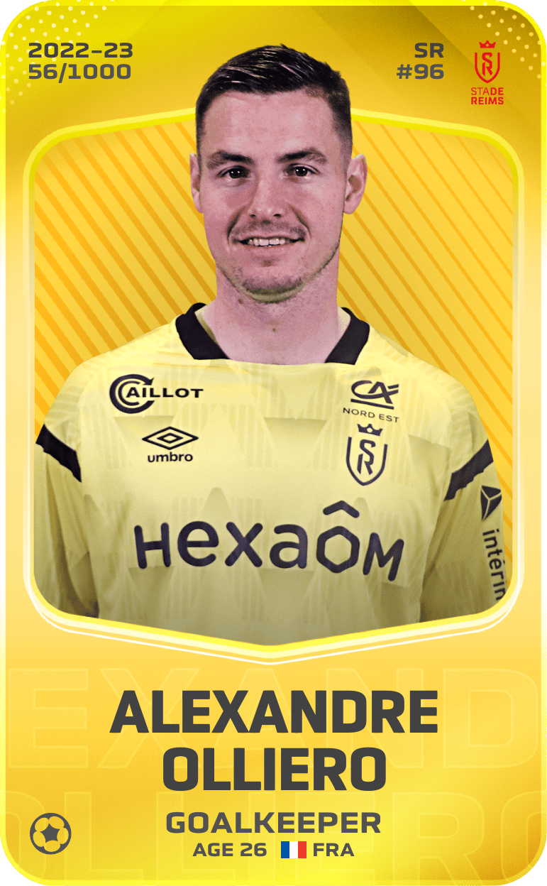 Alexandre Olliero 2022-23 • Limited 56/1000