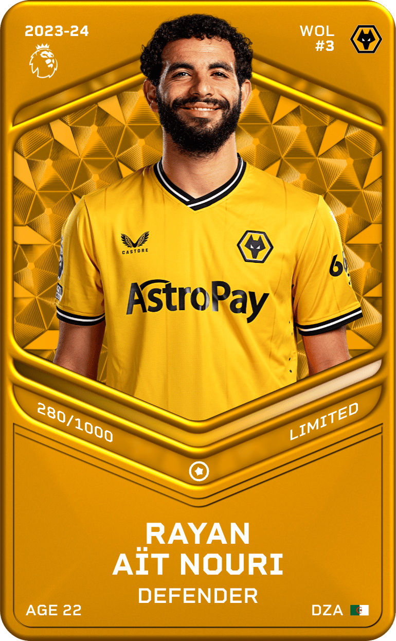 Rayan Aït Nouri 2023-24 • Limited 280/1000