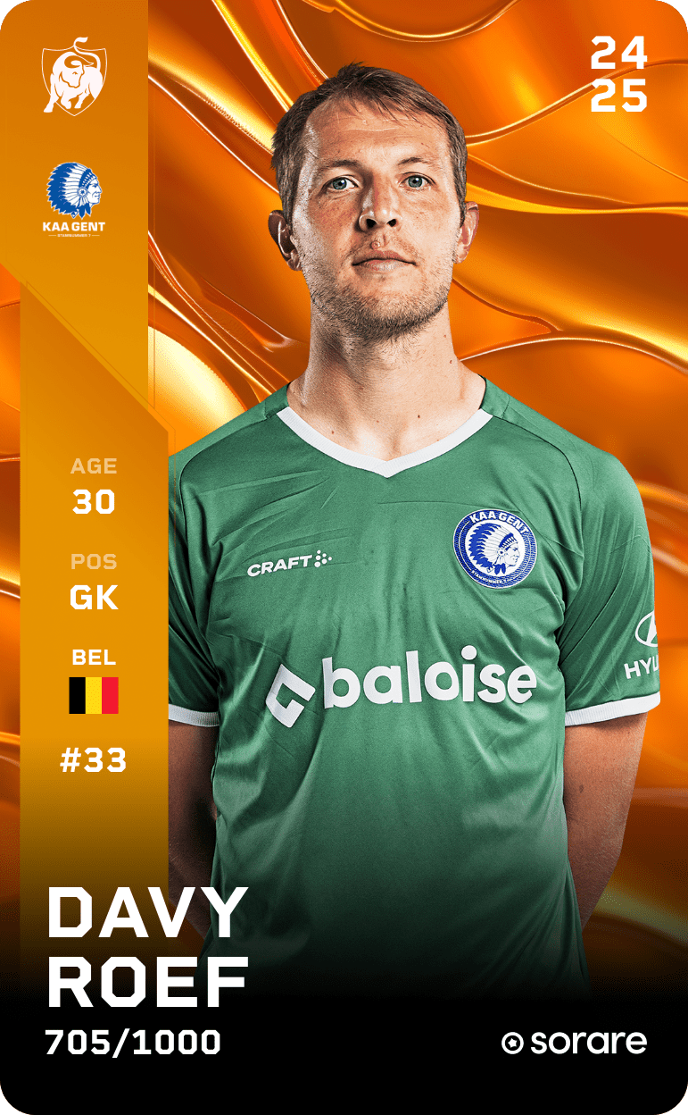 Davy Roef 2024-25 • Limited 705/1000
