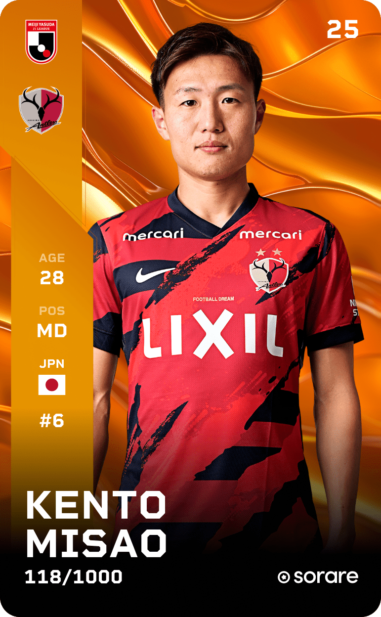 Kento Misao 2025-26 • Limited 118/1000