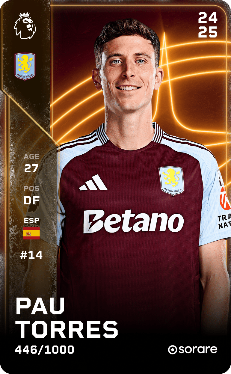 Pau Torres 2024-25 • Limited 446/1000
