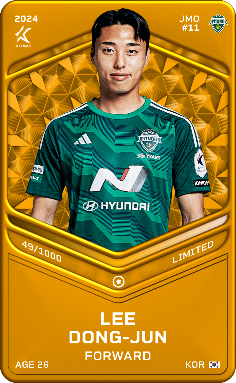 Lee Dong-Jun 2024-25 • Limited 49/1000