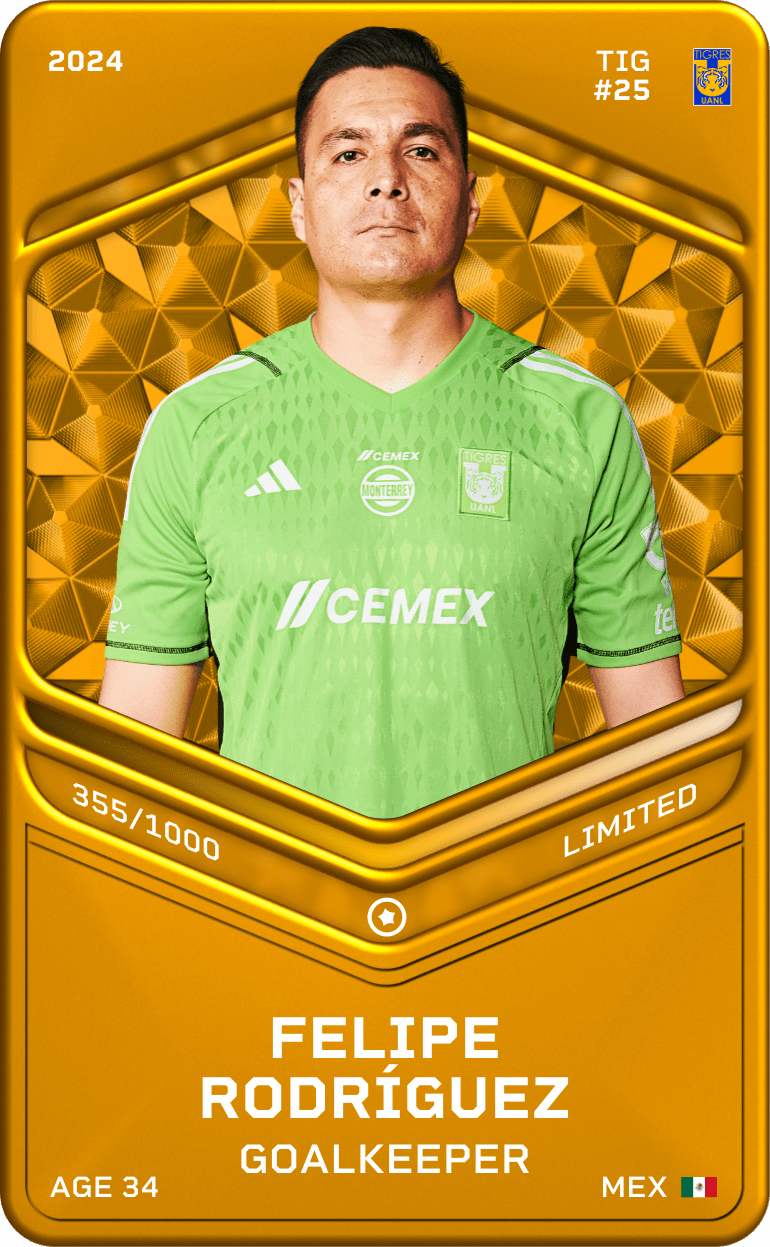 Felipe Rodríguez 2024-25 • Limited 355/1000