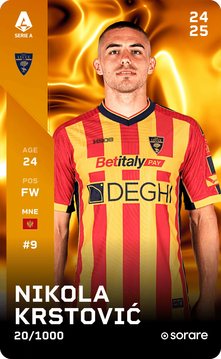 Nikola Krstović 2024-25 • Limited 20/1000