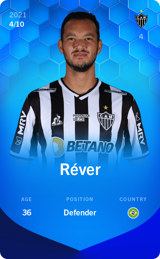 Sorare - Sorare Official - Réver 2021-22 • Super Rare 4/10 - NFT # 3180813379633455480841182009652272063933288531802225719189089233053178028549