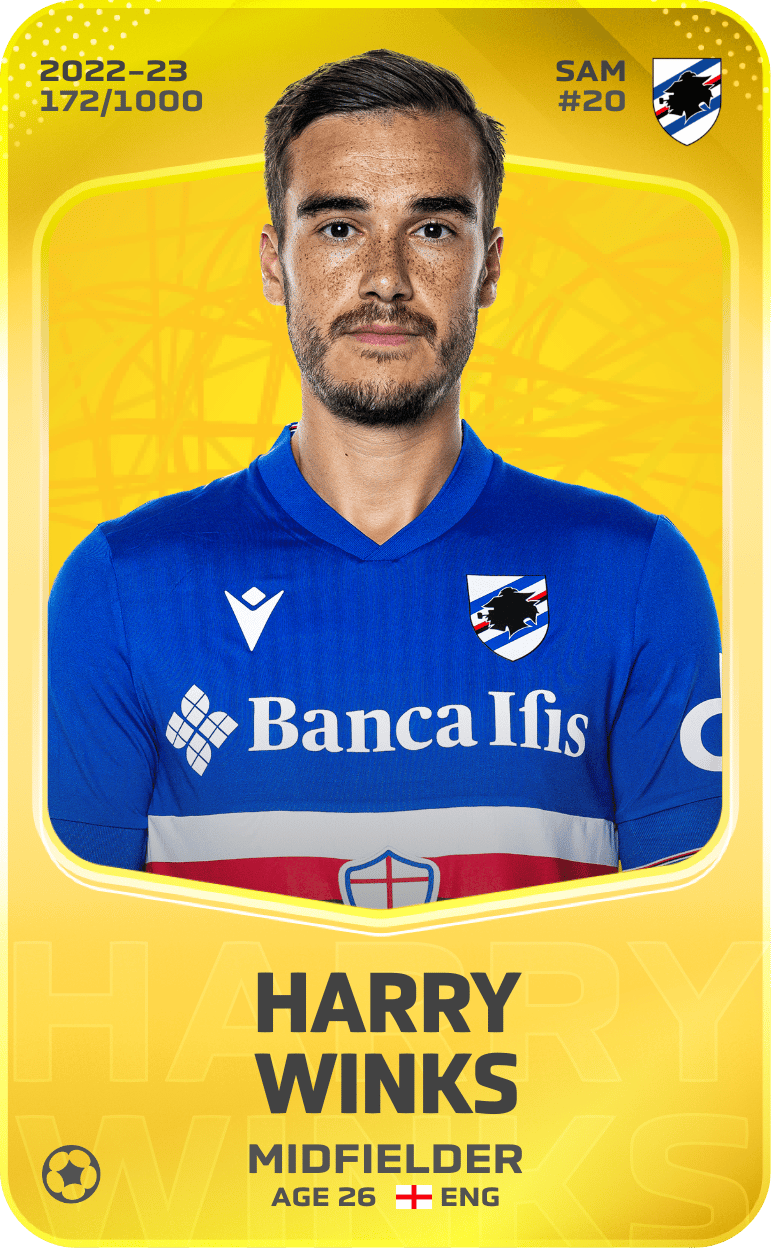 Harry Winks 2022-23 • Limited 172/1000