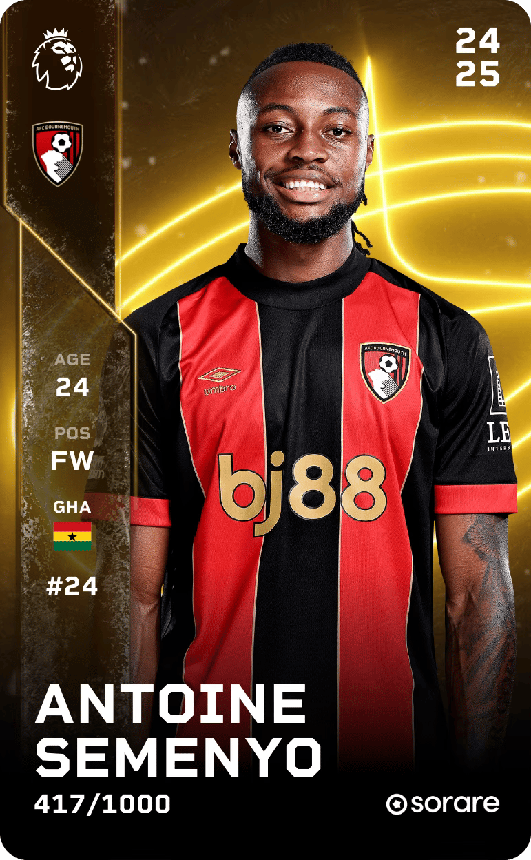Antoine Semenyo 2024-25 • Limited 417/1000