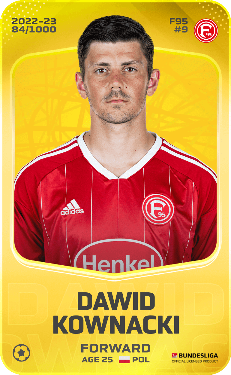 Dawid Kownacki 2022-23 • Limited 84/1000