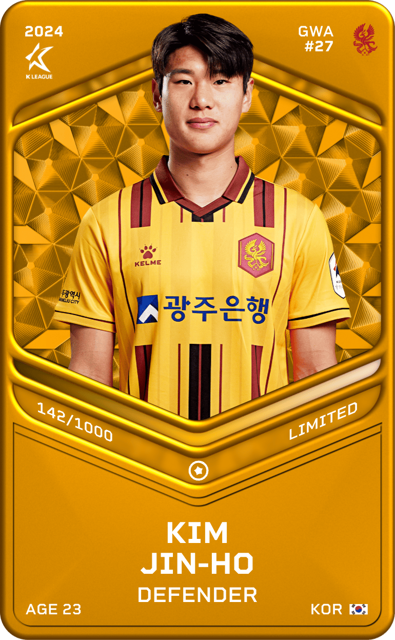 Kim Jin-Ho 2024-25 • Limited 142/1000