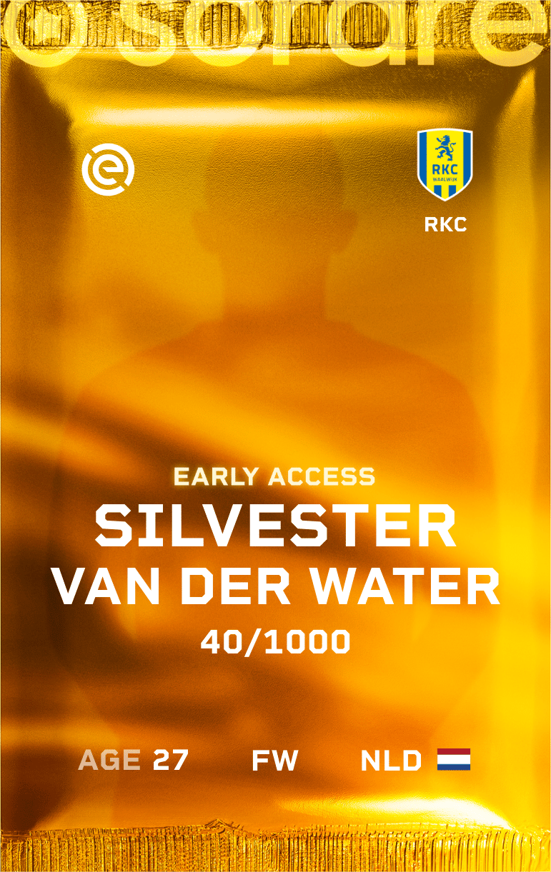 Silvester van der Water 2024-25 • Limited 40/1000