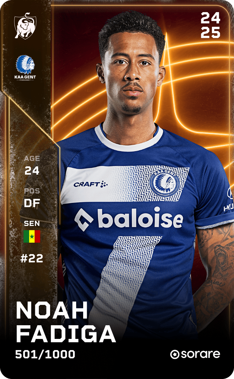 Noah Fadiga 2024-25 • Limited 501/1000