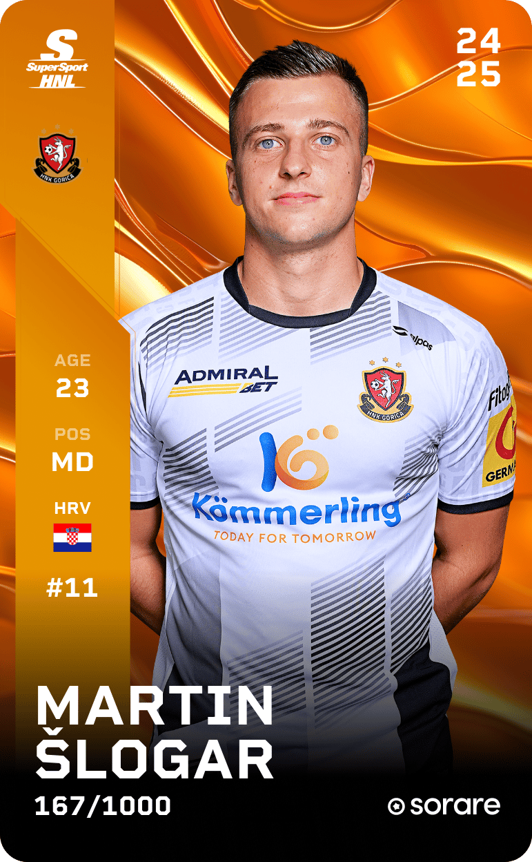 Martin Šlogar 2024-25 • Limited 167/1000
