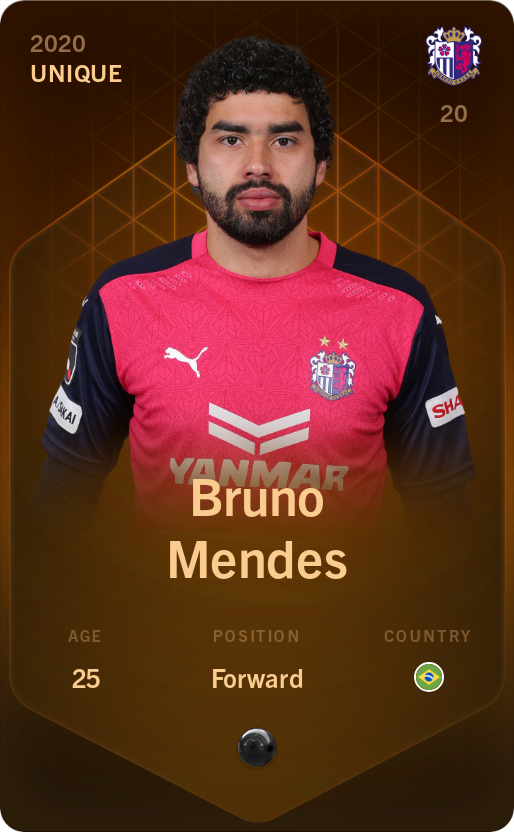 Sorare - Sorare Official - Bruno Mendes 2020-21 • Unique - NFT # 30067150887278633942180751138436961533442194957204456545108761537863965301789