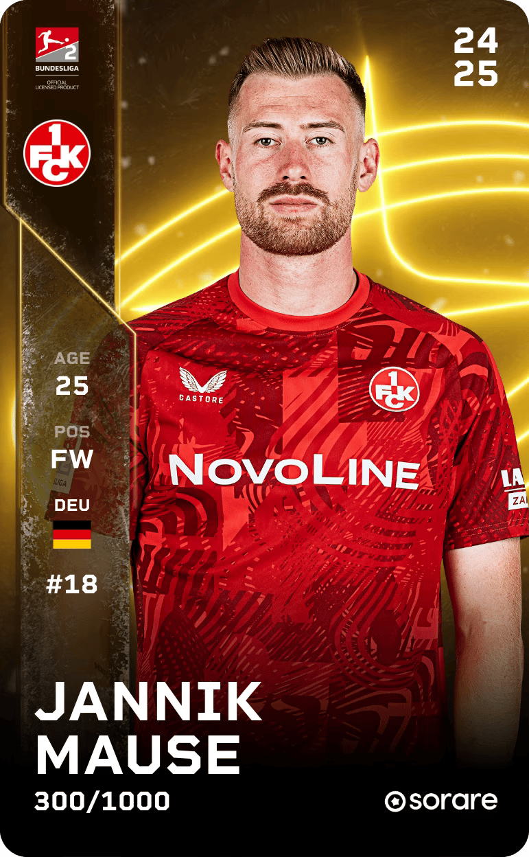 Jannik Mause 2024-25 • Limited 300/1000