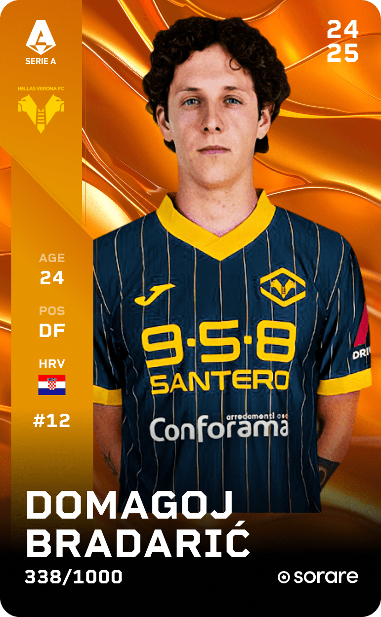 Domagoj Bradarić 2024-25 • Limited 338/1000