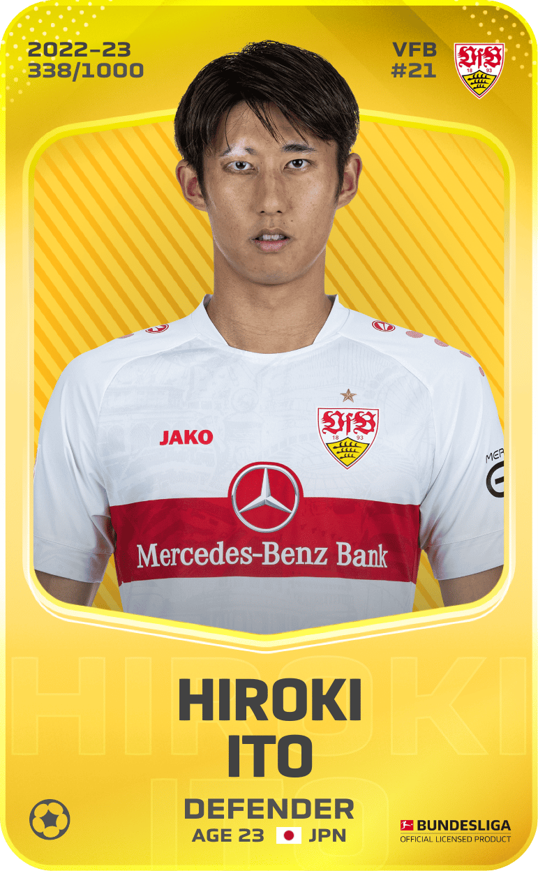 Hiroki Ito 2022-23 • Limited 338/1000