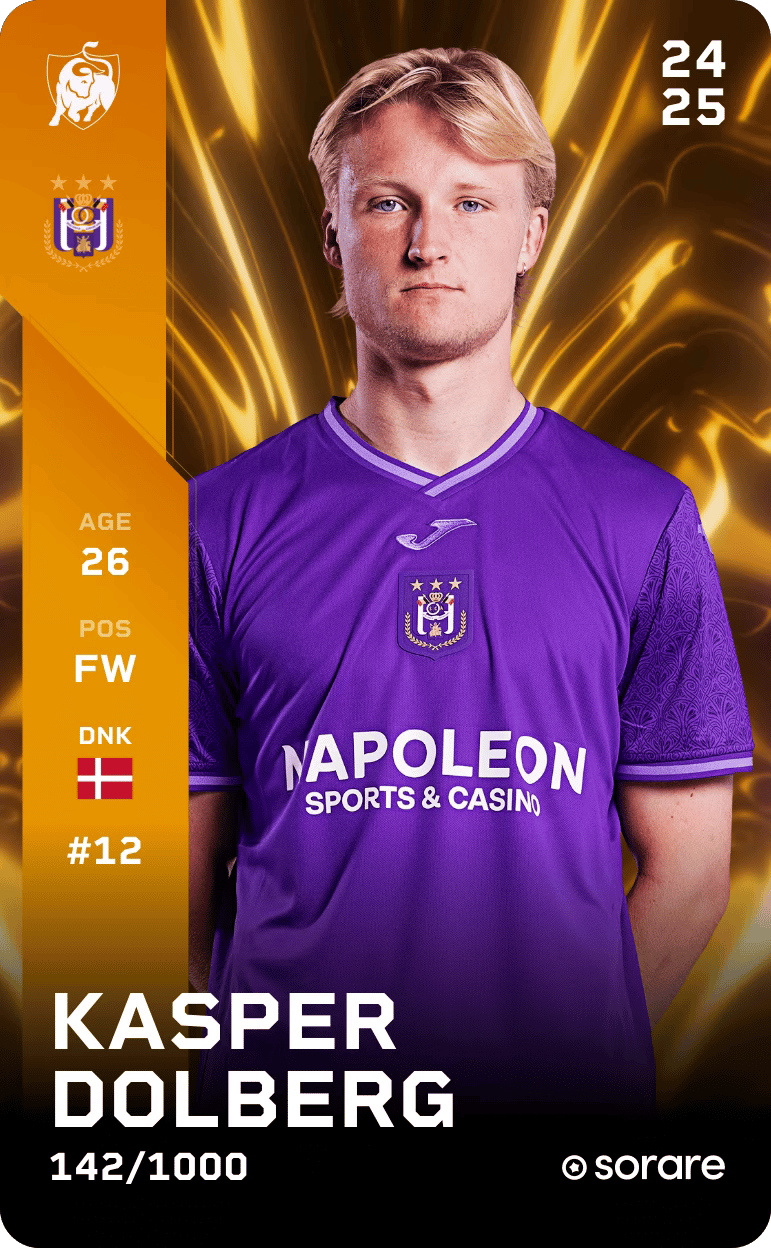 Kasper Dolberg 2024-25 • Limited 142/1000