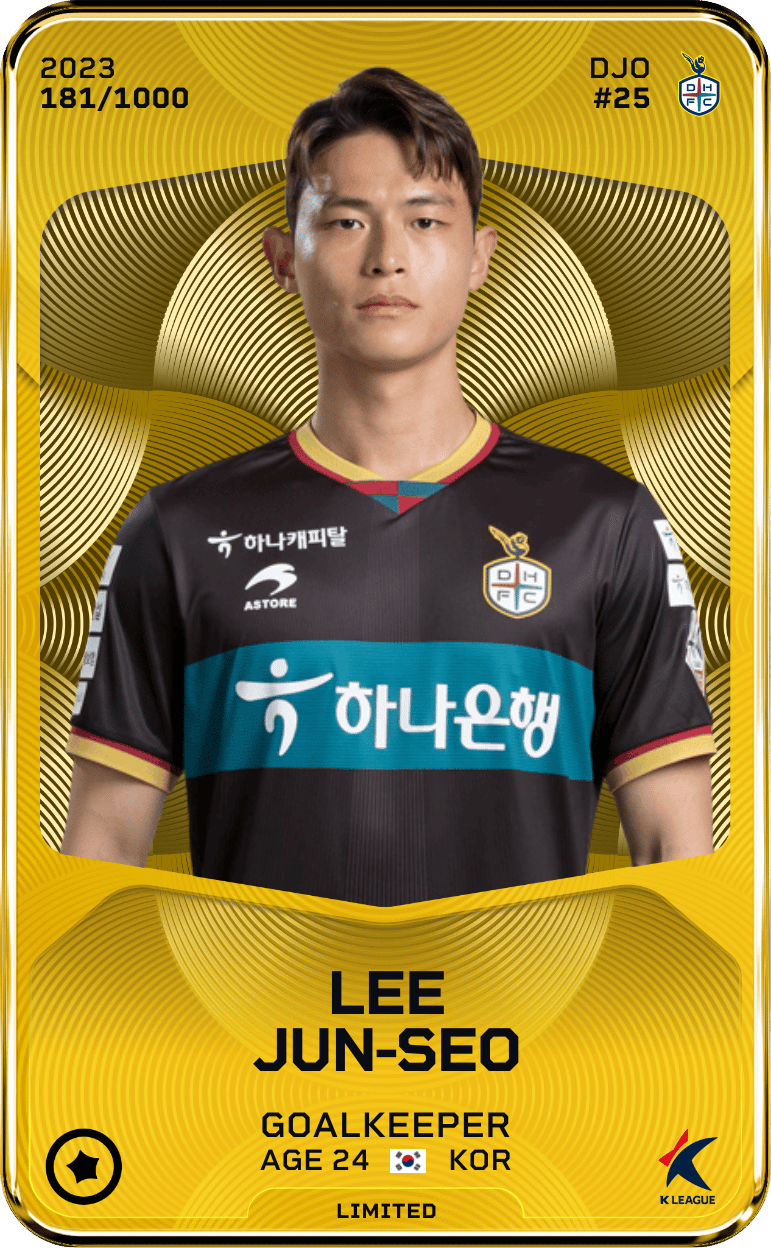 Lee Jun-Seo 2023-24 • Limited 181/1000