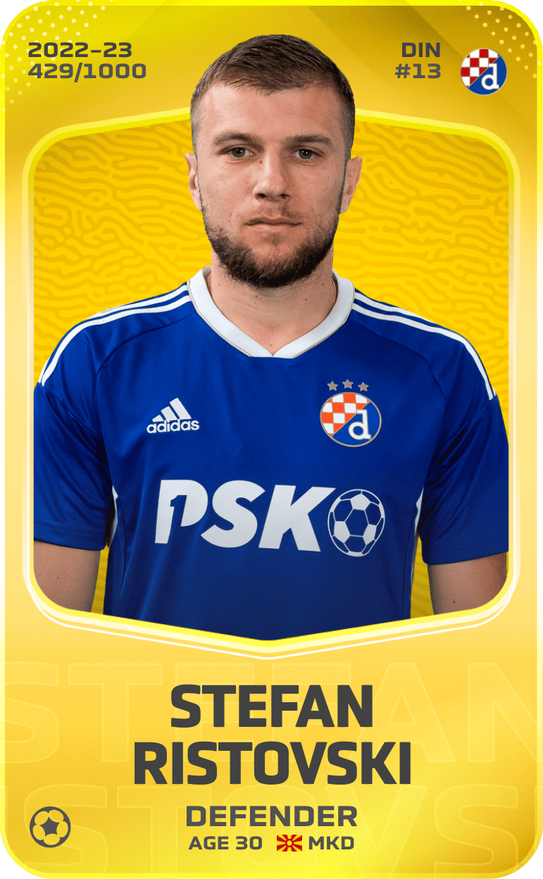 Stefan Ristovski 2022-23 • Limited 429/1000