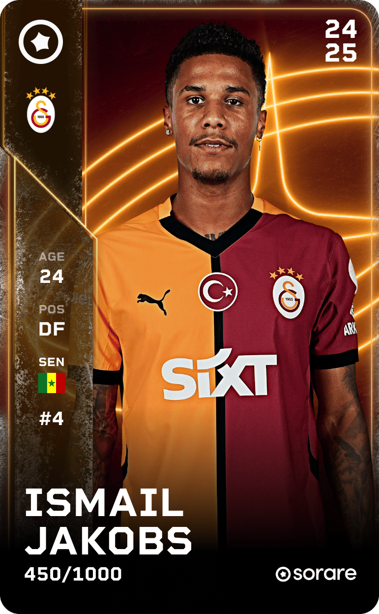 Ismail Jakobs 2024-25 • Limited 450/1000