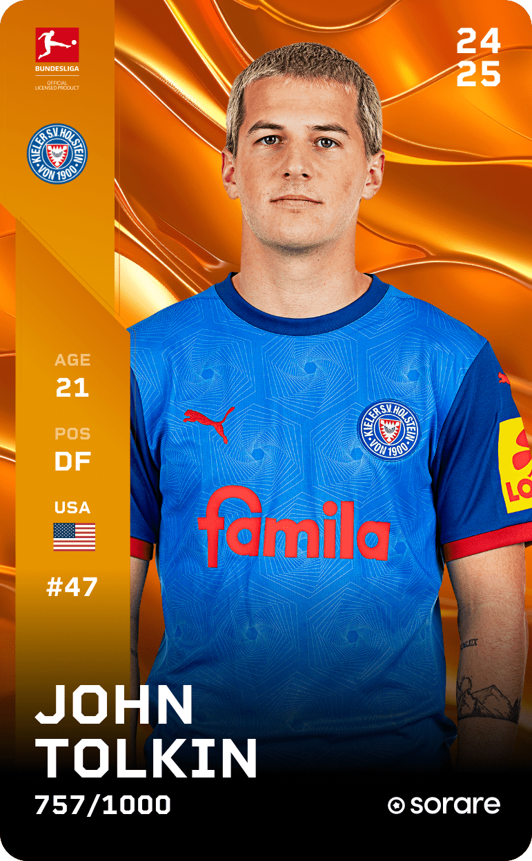 John Tolkin 2024-25 • Limited 757/1000