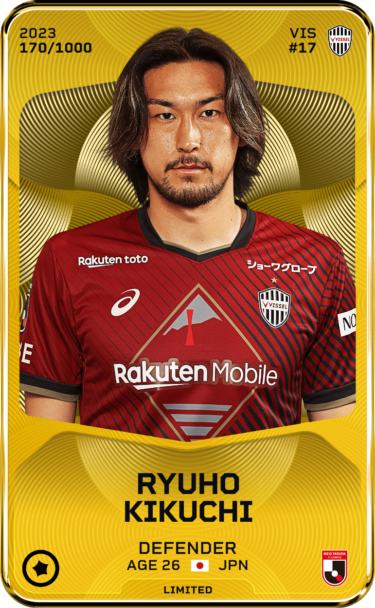 Ryuho Kikuchi 2023-24 • Limited 170/1000