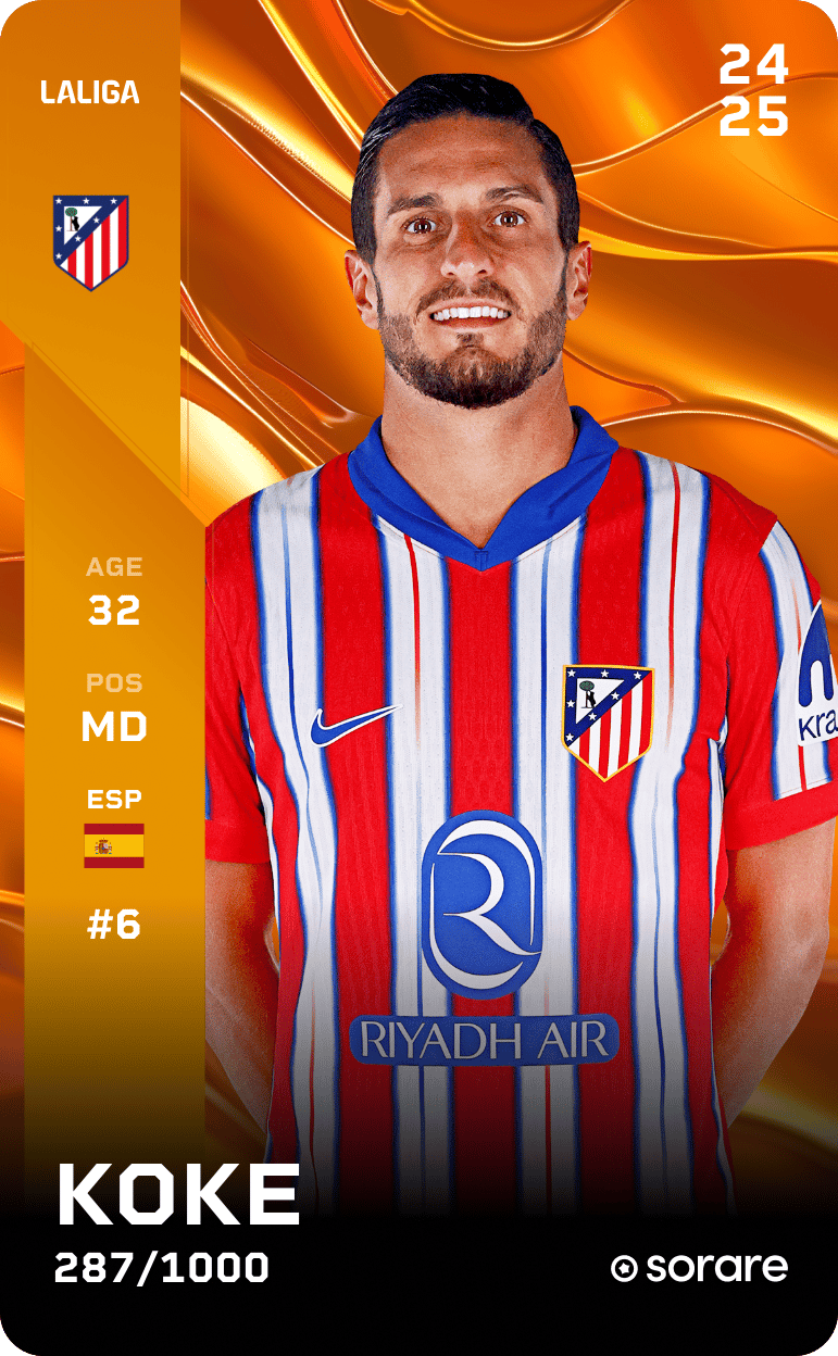Koke 2024-25 • Limited 287/1000