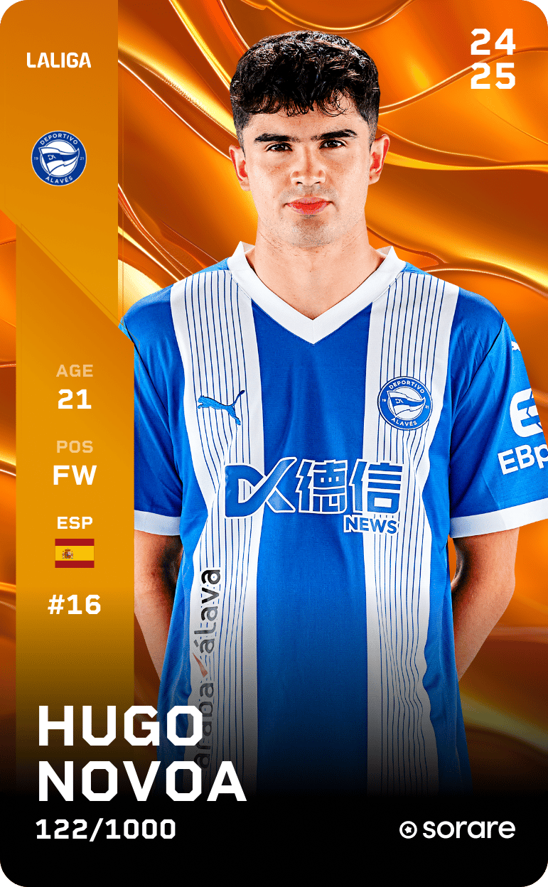 Hugo Novoa 2024-25 • Limited 122/1000