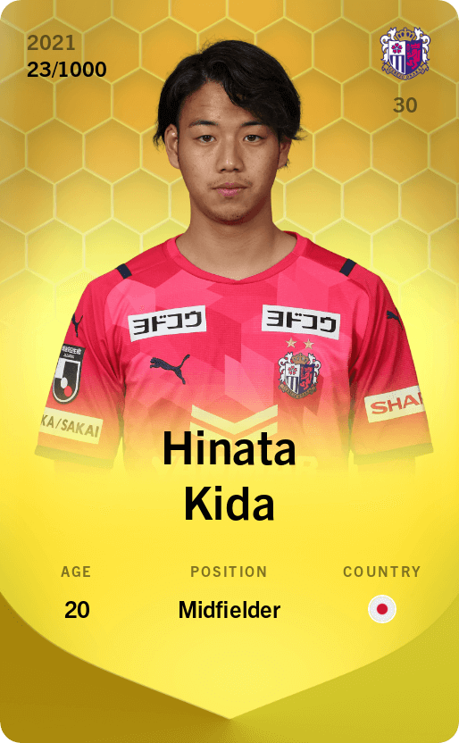 Hinata Kida 2021-22 • Limited 23/1000