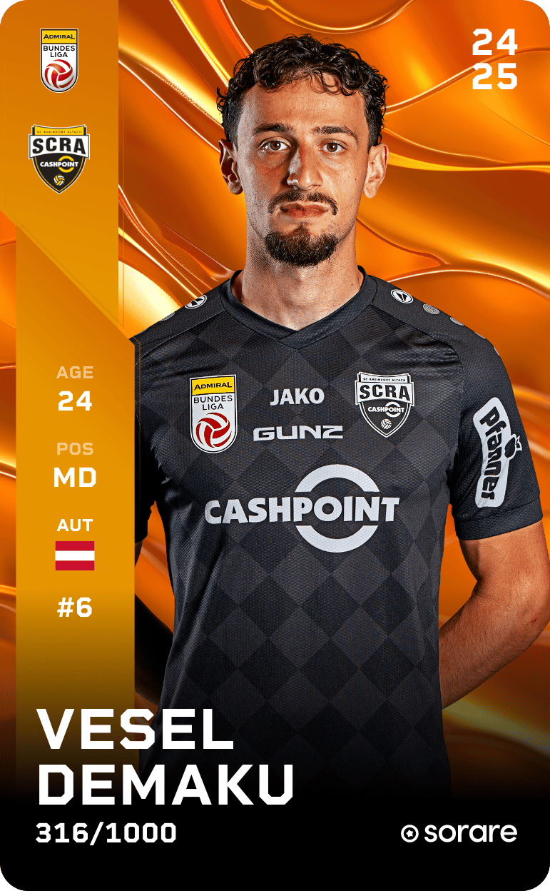 Vesel Demaku 2024-25 • Limited 316/1000