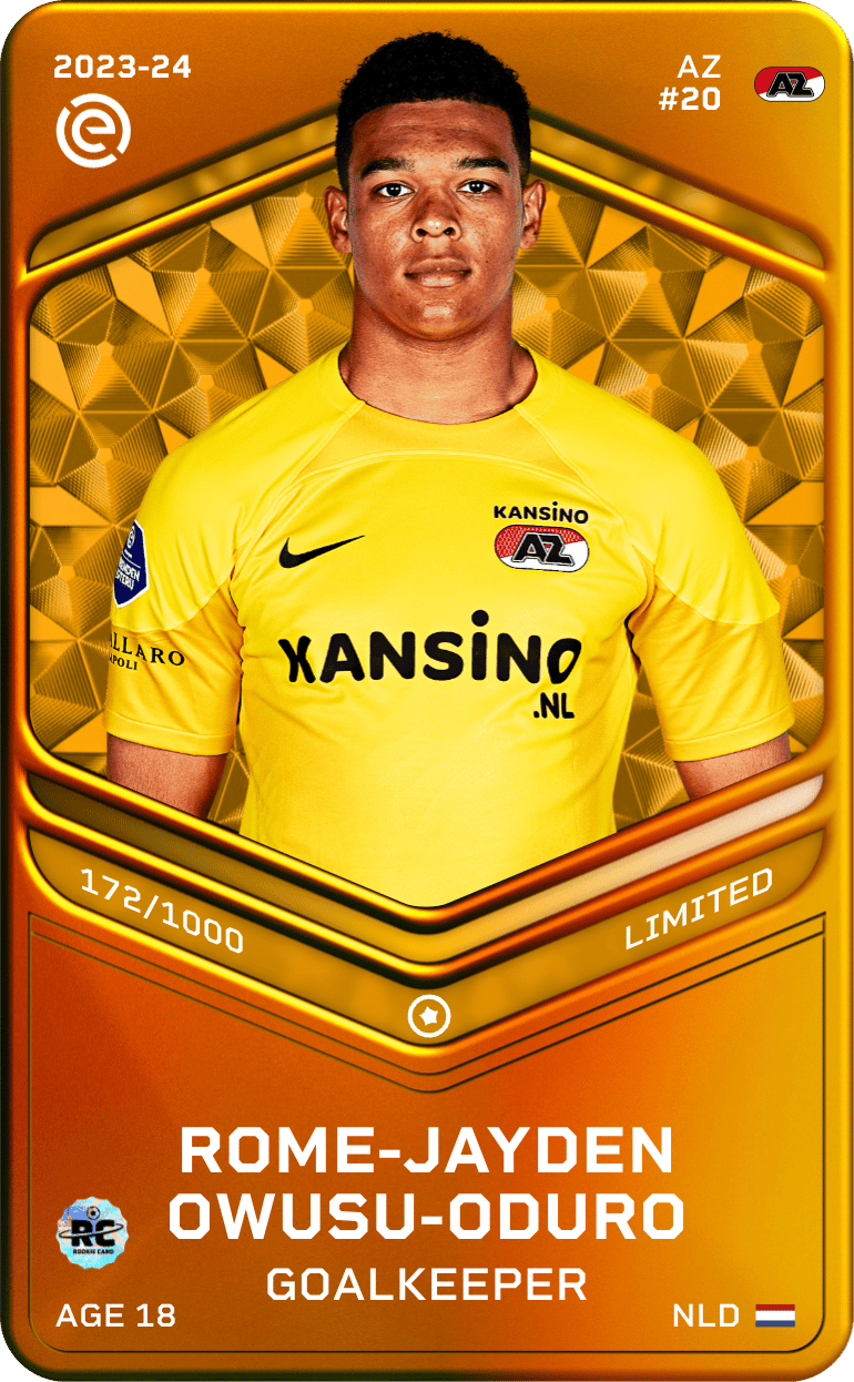 Rome-Jayden Owusu-Oduro 2023-24 • Limited 172/1000