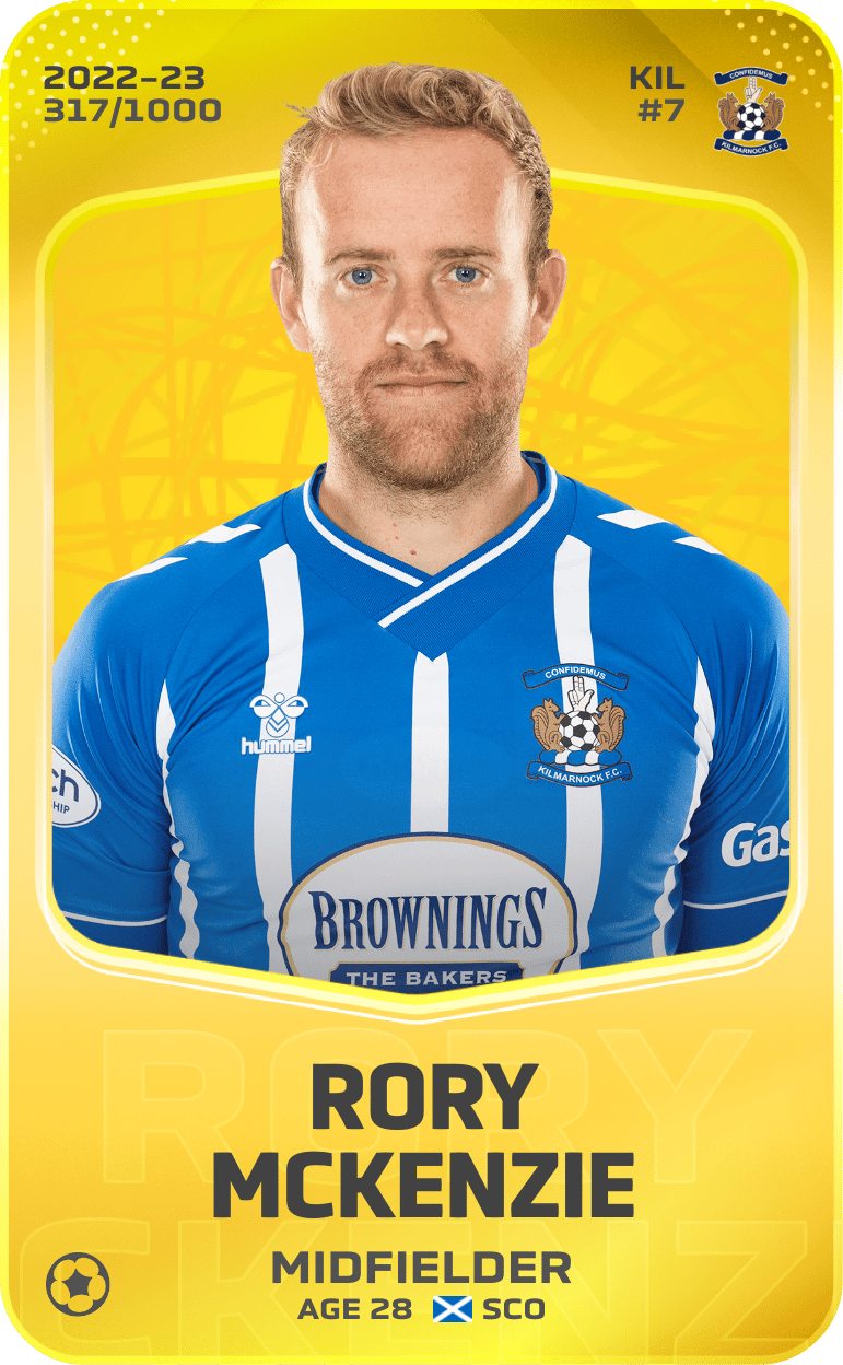 Rory McKenzie 2022-23 • Limited 317/1000