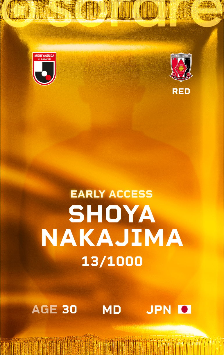 Shoya Nakajima 2025-26 • Limited 13/1000