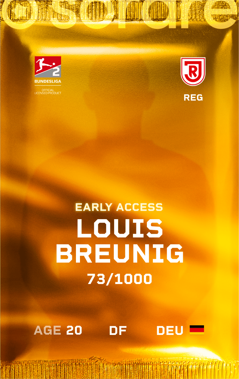 Louis Breunig 2024-25 • Limited 73/1000